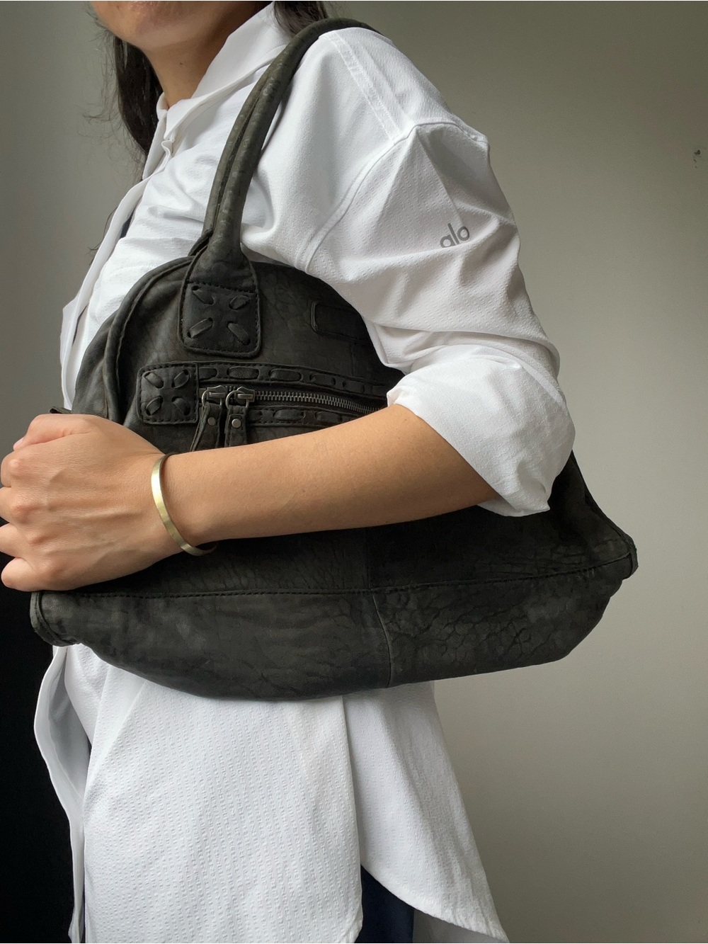 Liebeskind Berlin Black Leather Shoulder Bag - Picture 12 of 12